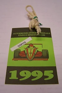 PASS n°202 ospite - AUTODROMO DINO FERRARI - 1995 - - Picture 1 of 1