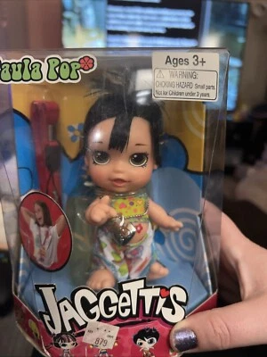 JAGGETS PAULA POP MUÑECA BEBÉ NIÑA FAMOSA De colección ¡Nueva en caja! Y2K Bratz Like Foto 1 de 3