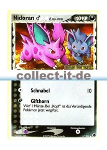 Pokemon EX Dragon Frontiers 57/101 - Nidoran - Reverse Holo Deutsch - Bild 1 von 1