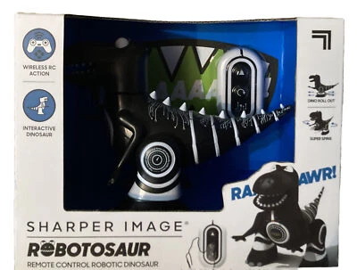 Sharper Image Robotosaur RC Robotic Dinosaur Wireless RC NEW 3+ - Image 1 of 4