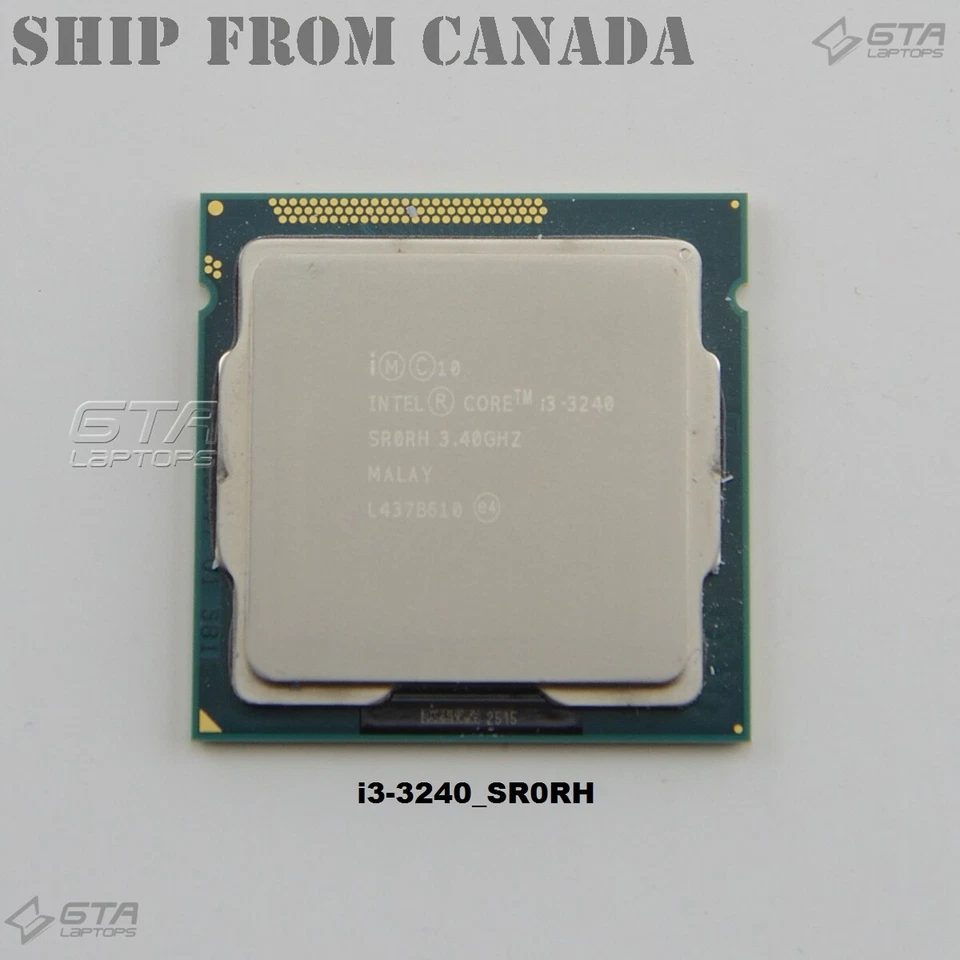 Intel Core i3-3240 3.40GHz SR0RH Socket 1155 Dual-Core CPU - Image 1 of 1