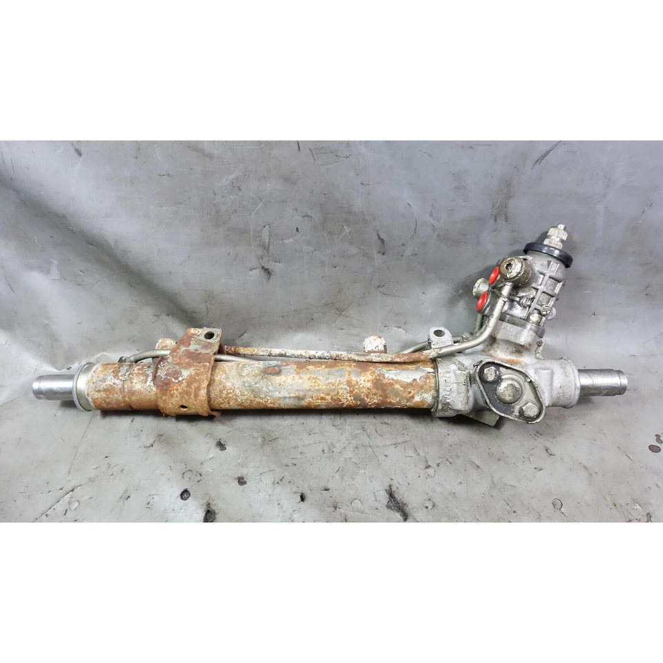 BMW E30 318i 325e 1984-1987 dañado dirección asistida de fábrica cremallera y piñón OEM Foto 1 de 4
