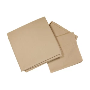 Cotton Polyester Lining Fabric Sewing Material Plain Brown Earthy Mocha (2 YDS) - Picture 1 of 2