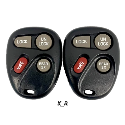 Pontiac Firebird 1996-2002 mando a distancia sin llave de repuesto 4B trasero 2X ABO1502T Foto 1 de 3