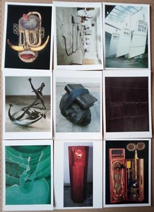 LOT OF 9 POSTCARDS OF MODERN ART SCULPTURES - Picture 1 of 1