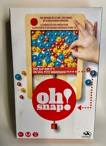 Oh Snap Game One Slip And It’s….Wooden Dexterity Marble Brain Workshop NEU - Bild 1 von 2