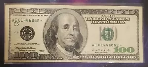USA 1996 $100 RICHMOND FEDERAL RESERVE STAR NOTE CIRCULATED IN GOOD CONDITION - Picture 1 of 10