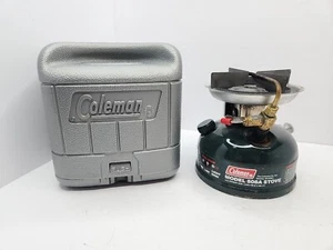 Coleman 508A Gas Stove & Case 05/91 Camping Hiking Emergency - Picture 1 of 10