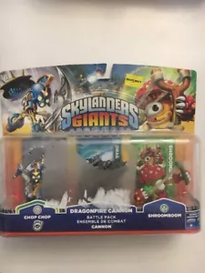 Activision Skylanders Giants Battle Pack Chop Chop Dragonfire Cannon Shroomboom - Picture 1 of 6