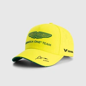 Aston Martin F1 Fernando Alonso #14 Hat 2025 Lime - Picture 1 of 4