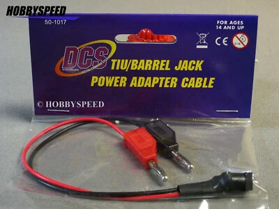 CABLE ADAPTADOR DE CORRIENTE MTH RAIL KING REAL DCS TIU/BARREL JACK 50-1017 Foto 1 de 2
