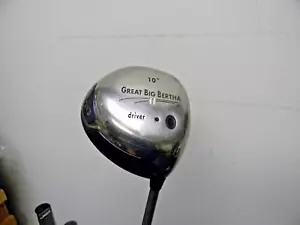 NICE CLEAN CALLAWAY GREAT BIG BERTHA II DRIVER 10* STIFF FLEX NEW GRIP - Picture 1 of 6