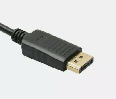 HD Display Port DP Male to VGA Female Adapter Converter Cable Lead  DisplayPort - Image 1 of 3