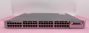 Cisco Catalyst WS-C3750X-48T-L 48-Port 1GbE RJ45 L3 Managed 1U Switch - Picture 1 of 6