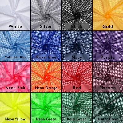 Tecido Jersey Uniforme Atlético King Mesh - 60" de Largura - Furos Grandes - Todas as Cores - Imagem 1 de 3