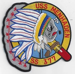USS Menhaden SS 377  - Submarine Patch bcp Cat No c7272 - Picture 1 of 1