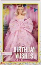 Barbie Signature Birthday Wishes Doll Wearing Pink Gown