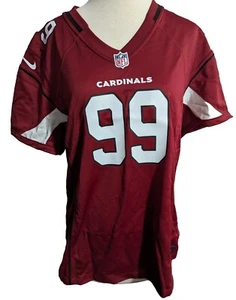 Nike J.J. Watt Arizona Cardinals Women's XL Game Jersey Red NWT - Picture 1 of 6