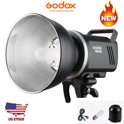 Godox MS300 300WS Studio Strobe Flash Light Lamp Monolight Lightweight 110V US - Image 1 of 4