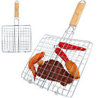 Stainless Steel Fish Grilling Rack - 2pcs BBQ Basket-BY