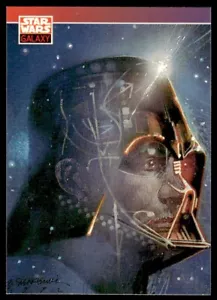 1993 Topps Star Wars Galaxy #123 Bill Seinkiewicz / Darth Vader - Picture 1 of 3