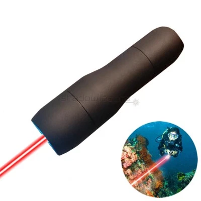 RD5 638nm MINI Wasserdicht Rot Laserpointer Tauchen Laser Pen Strahltiefe von 5M - Bild 1 von 4