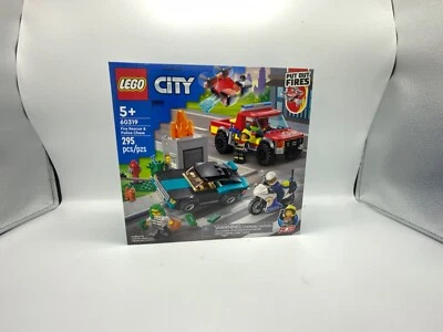 LEGO CITY: Bomberos y Persecución Policial (60319) NUEVO-SELLADO  Foto 1 de 4