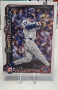 2025 Topps Series 1 Baseball Pete Crow-Armstrong Future Stars #290 - Picture 1 of 2
