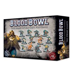 The Dwarf Giants Dwarf Team Blood Bowl Warhammer Age of Sigmar NIB