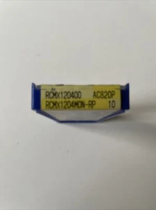Sumitomo - 10 x New Carbide Turning Inserts RCMX120400 AC820P - Imagen 1 de 3