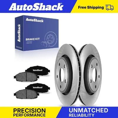 Front Brake Rotors Ceramic Pads for Jeep Grand Cherokee Commander 3.7L V6 Foto 1 de 4