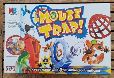 Mouse Trap Flushing Toilet Board Game by Hasbro 2006 Giant Version Complete VGC - Image 1 of 4