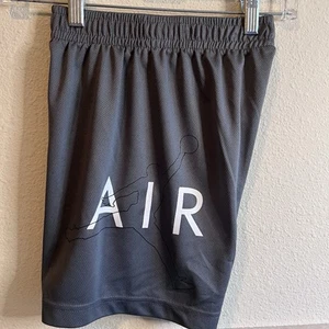 Nike Jordan Air Youth Shorts Size Small 8-10 Gray Mesh Jumpman Logo Boys - Picture 1 of 10