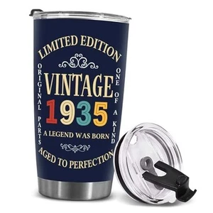 90th Birthday Gifts For Men, Women - Gifts for 90 year old Women, Men - 90TH-01 - Picture 1 of 7