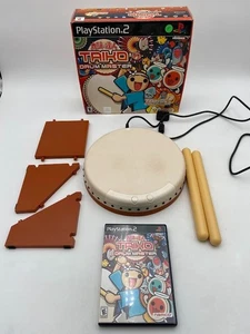 Taiko: Drum Master with manual PS2 with drum controller and drumsticks Tested - Picture 1 of 10