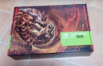 Colorful Geforce Gt 1010 Graphics Card 2Gb Gddr5 Low Profile Pcie 3.0 Gaming - Image 1 of 4