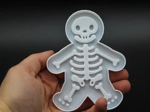 Cortador de galletas de jengibre esqueleto, fondant, masa para jugar - Imagen 1 de 5