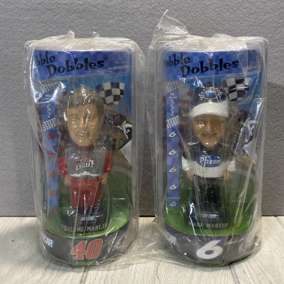 NASCAR Mark Martin Bobblehead Bobble Dobbles Pfizer