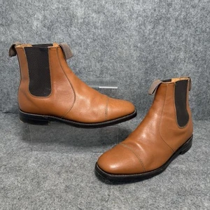 Loake Chelsea Boots Herren UK 8,5 hellbraun braun Leder Made in England B45T - Bild 1 von 9