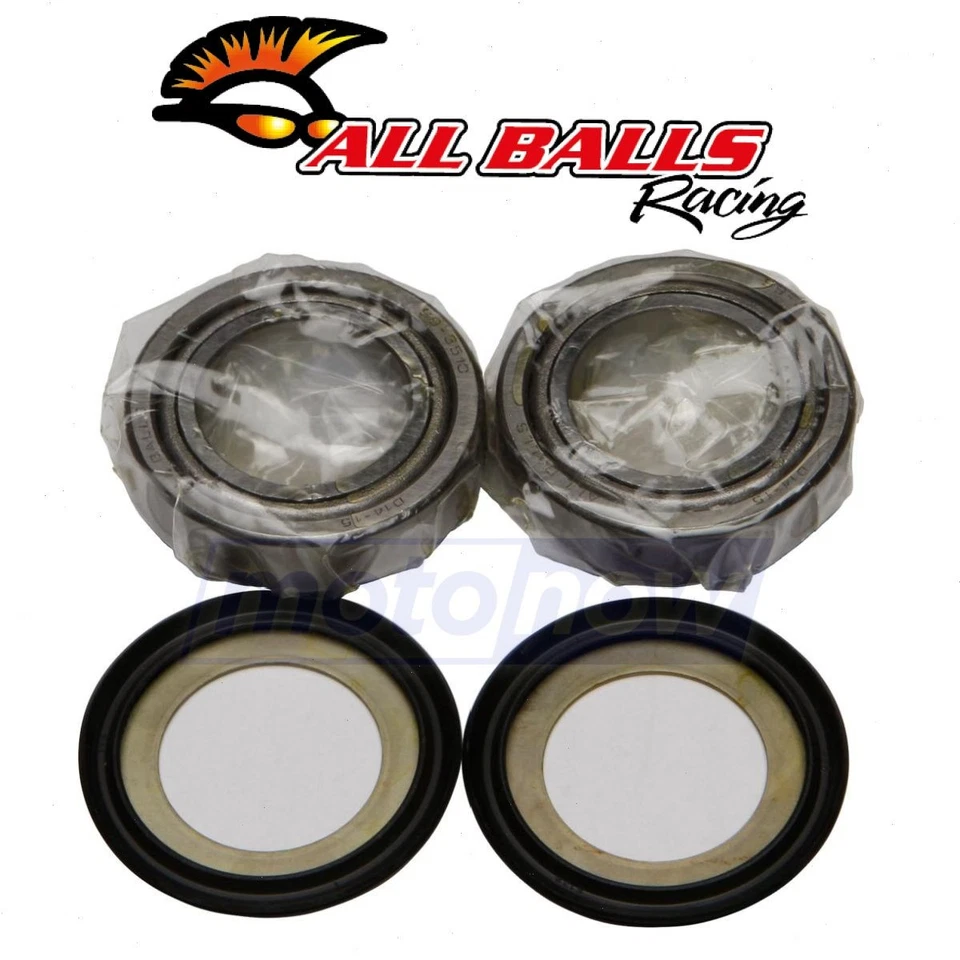 All Balls Steering Stem Bearing Kit for 2002-2019 Honda CRF450R - Control gf Foto 1 de 4