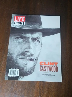 Life Icons Magazine Clint Eastwood Illustrated Biography Foto 1 de 2