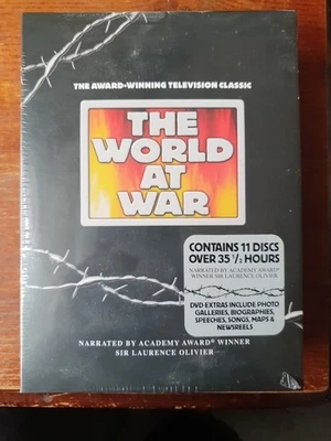 The World at War Complete Series DVD    BRAND NEW SEALED REG FREE NOT DAILY MAIL - Image 1 of 4