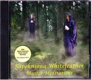 Sapokniona Whitefeather Sealed CD - Master Meditations (Native American) - Picture 1 of 2