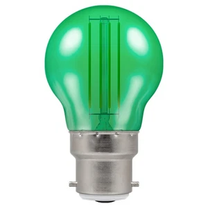 Crompton LED GLS Harlequin 4.5W Green BC-B22 - Picture 1 of 1