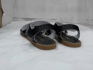 NewMissingBox - Salt Water Unisex Sandals, Black, 3 Youth - Picture 1 of 5