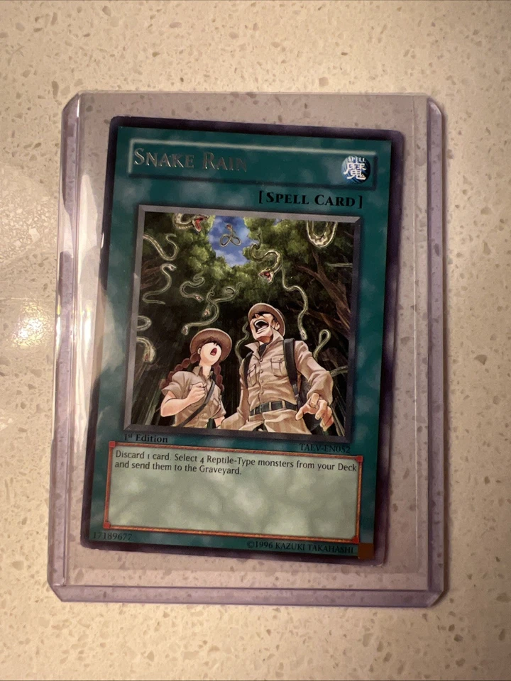 Snake Rain - TAEV-EN052 - 1st Edition - Rare - LP - Image 1 of 1