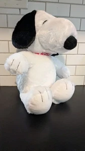 Snoopy Build A Bear Peanuts Movie 2015 Red Collar Stuffed Plush - Picture 1 of 7