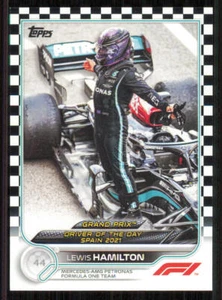 2022 Topps Formula 1 Checker Flag #176 Lewis Hamilton DOD - Picture 1 of 2