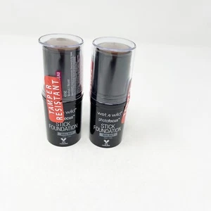 (2) Wet n Wild Photofocus Stick Foundation 0.42 Oz - Walnut 415C - Picture 1 of 4