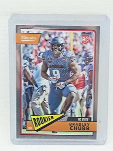 Bradley Chubb 2018 Panini Classics Football - Premium RC #203 - NC State - Picture 1 of 2